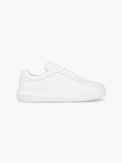 Calvin Klein Cipők HU542412 | Calvin Klein Bőr Férfi Sportcipő Világos Fehér